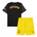 Camiseta Borussia Dortmund Visitante Equipación para niños 2024-25 manga corta (+ pantalones cortos)